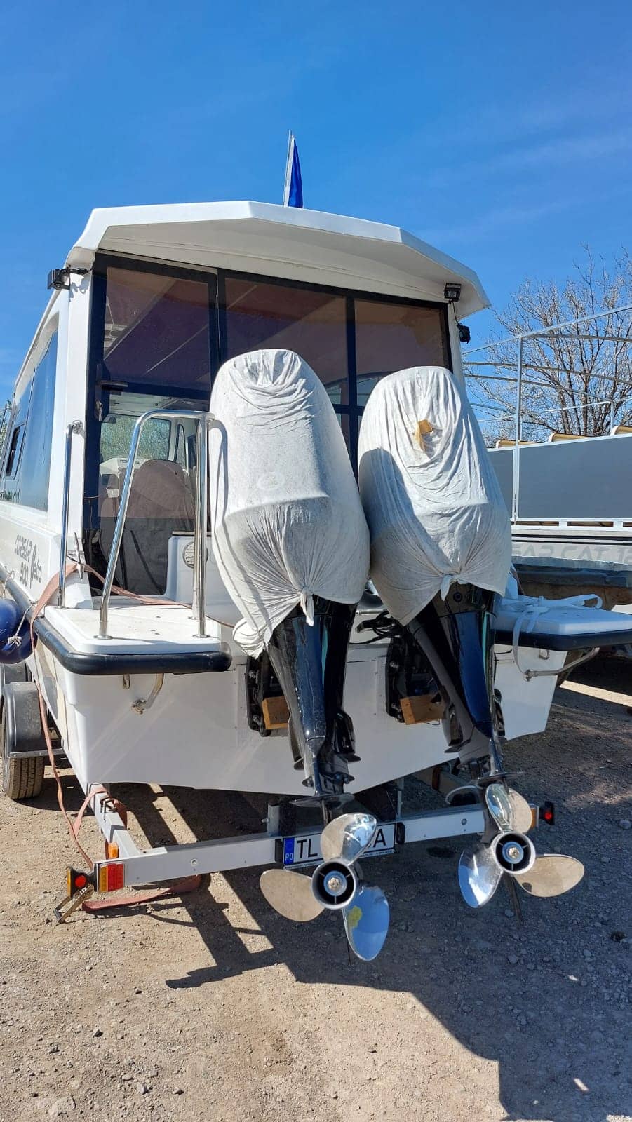 Corsar 900 Beta – vedere din prova