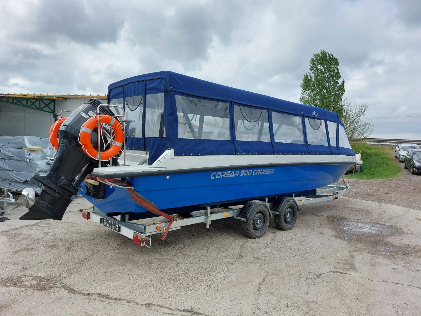 Corsar 900 Cruiser - vedere laterală